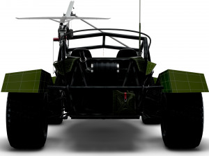 Generic Military Buggy UAV 2023 Model 3D