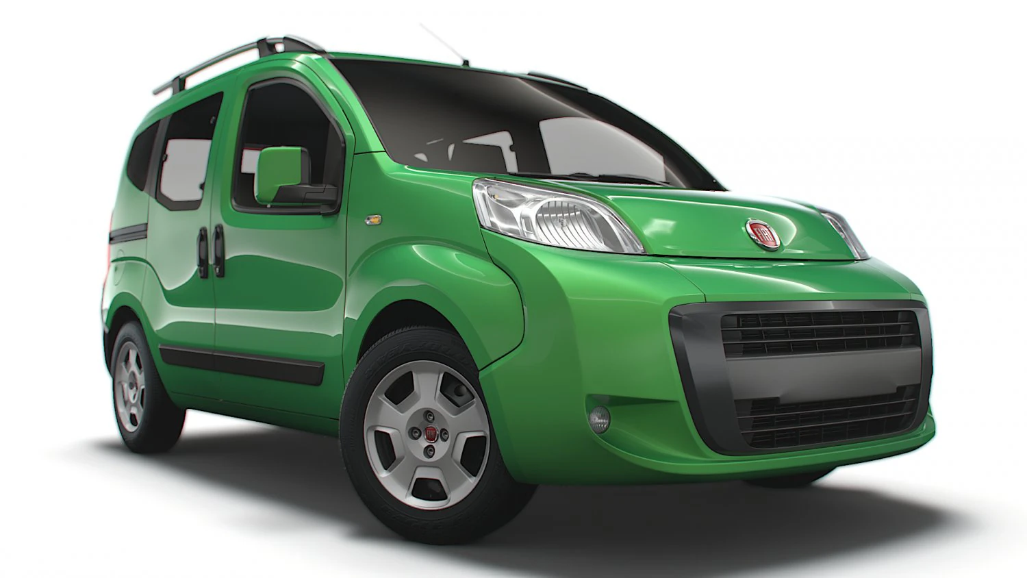 Fiat Qubo 2017 3D Model .c4d .max .obj .3ds .fbx .stl .blend 