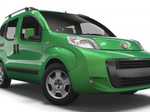 Fiat Qubo 2017 р.в 3D Модель