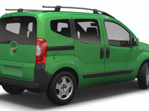 Fiat Qubo 2017 3D Модель