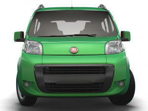 Fiat Qubo 2017 3D Модель