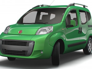 Fiat Qubo 2017 3D Модель