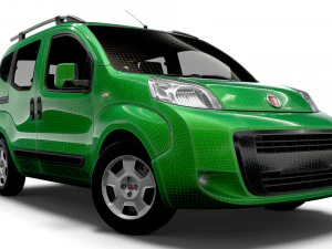 Fiat Qubo 2017 3D Model