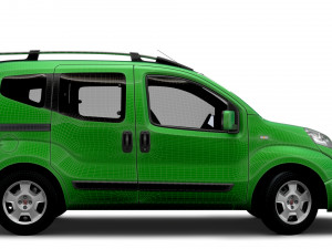 Fiat Qubo 2017 3D Модель