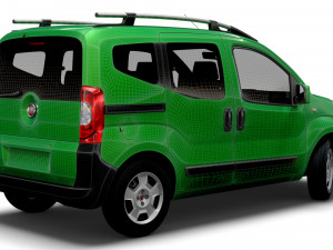Fiat Qubo 2017 3D Модель