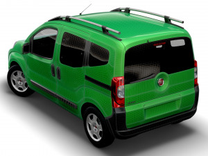 Fiat Qubo 2017 3D Модель
