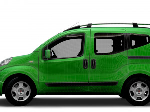 Fiat Qubo 2017 3D Модель