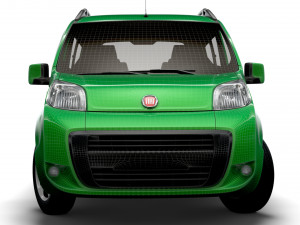 Fiat Qubo 2017 3D Модель