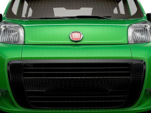 Fiat Qubo 2017 3D Model