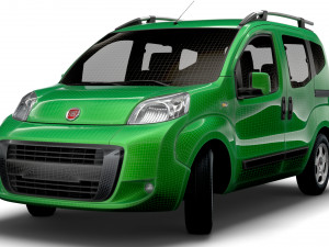 Fiat Qubo 2017 3D Модель