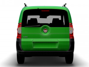 Fiat Qubo 2017 3D Модель