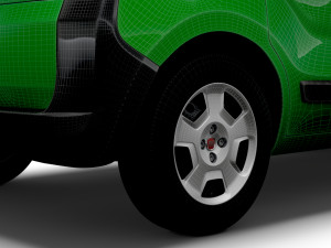 Fiat Qubo 2017 3D Модель