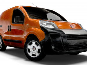 Fiat Fiorino 225 2017 Model 3D