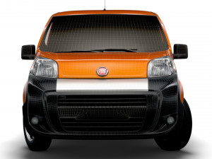 Fiat Fiorino 225 2017 Model 3D