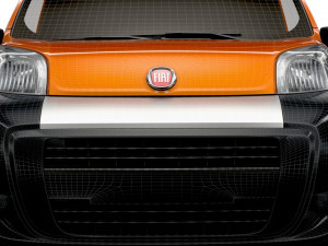 Fiat Fiorino 225 2017 Model 3D