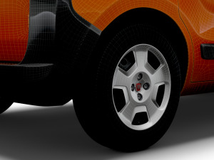 Fiat Fiorino 225 2017 Model 3D