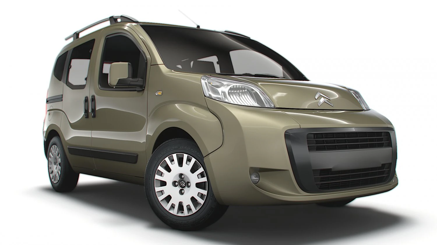 Citroen Nemo Multispace 2017 3D Model .c4d .max .obj .3ds .fbx .stl .blend 