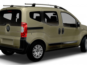 Citroen Nemo Multispace 2017 3D Model