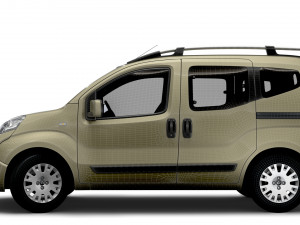 Citroen Nemo Multispace 2017 3D Model