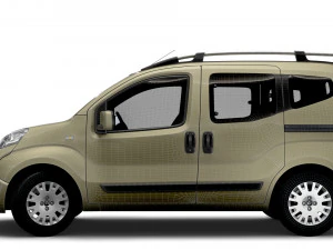 Citroen Nemo Multispace 2017 3D Model