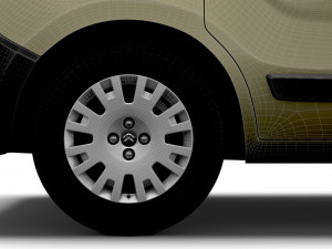 Citroen Nemo Multispace 2017 3D Model