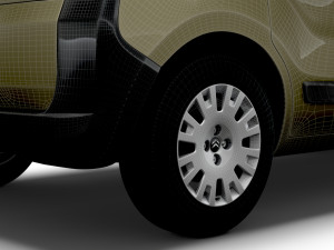 Citroen Nemo Multispace 2017 3D Model