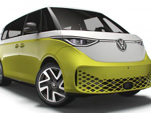 VW IDBuzz LWB 2023 3D Model