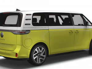VW IDBuzz LWB 2023 3D Model