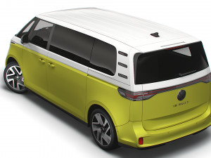 VW IDBuzz LWB 2023 Model 3D
