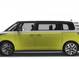 VW IDBuzz LWB 2023 Model 3D