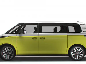 VW IDBuzz LWB 2023 3D Model