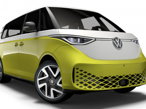 VW IDBuzz LWB 2023 Model 3D