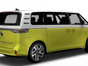 VW IDBuzz LWB 2023 Model 3D