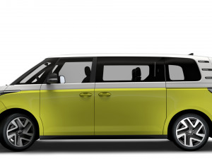 VW IDBuzz LWB 2023 Model 3D