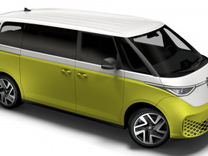 VW IDBuzz LWB 2023 Model 3D