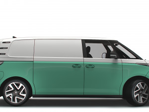Volkswagen ID Buzz Cargo LWB 2023 3D Model