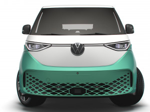 Volkswagen ID Buzz Cargo LWB 2023 3D Model