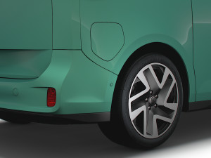 Volkswagen ID Buzz Cargo LWB 2023 3D Model