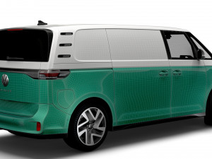 Volkswagen ID Buzz Cargo LWB 2023 3D Model