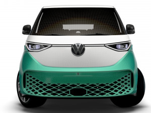 Volkswagen ID Buzz Cargo LWB 2023 3D Model