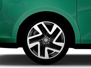 Volkswagen ID Buzz Cargo LWB 2023 3D Model