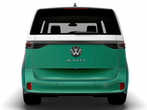Volkswagen ID Buzz Cargo LWB 2023 3D Model