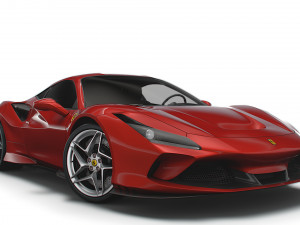 Ferrari F8 Tributo 2023 3D Model