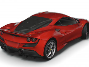 Ferrari F8 Tributo 2023 3D मॉडल