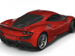 Ferrari F8 Tributo 2023 3D Model
