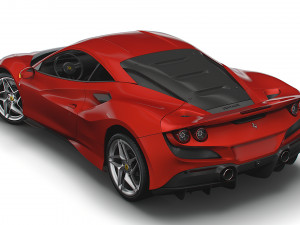 Ferrari F8 Tributo 2023 3D मॉडल
