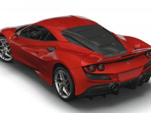Ferrari F8 Tributo 2023 3D Model