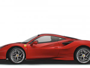 Ferrari F8 Tributo 2023 3D Model