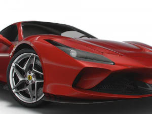 Ferrari F8 Tributo 2023 3D Model