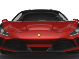 Ferrari F8 Tributo 2023 3D मॉडल